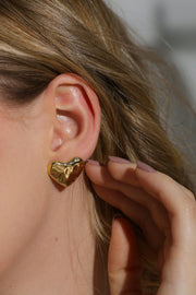 Lena Heart Earrings.