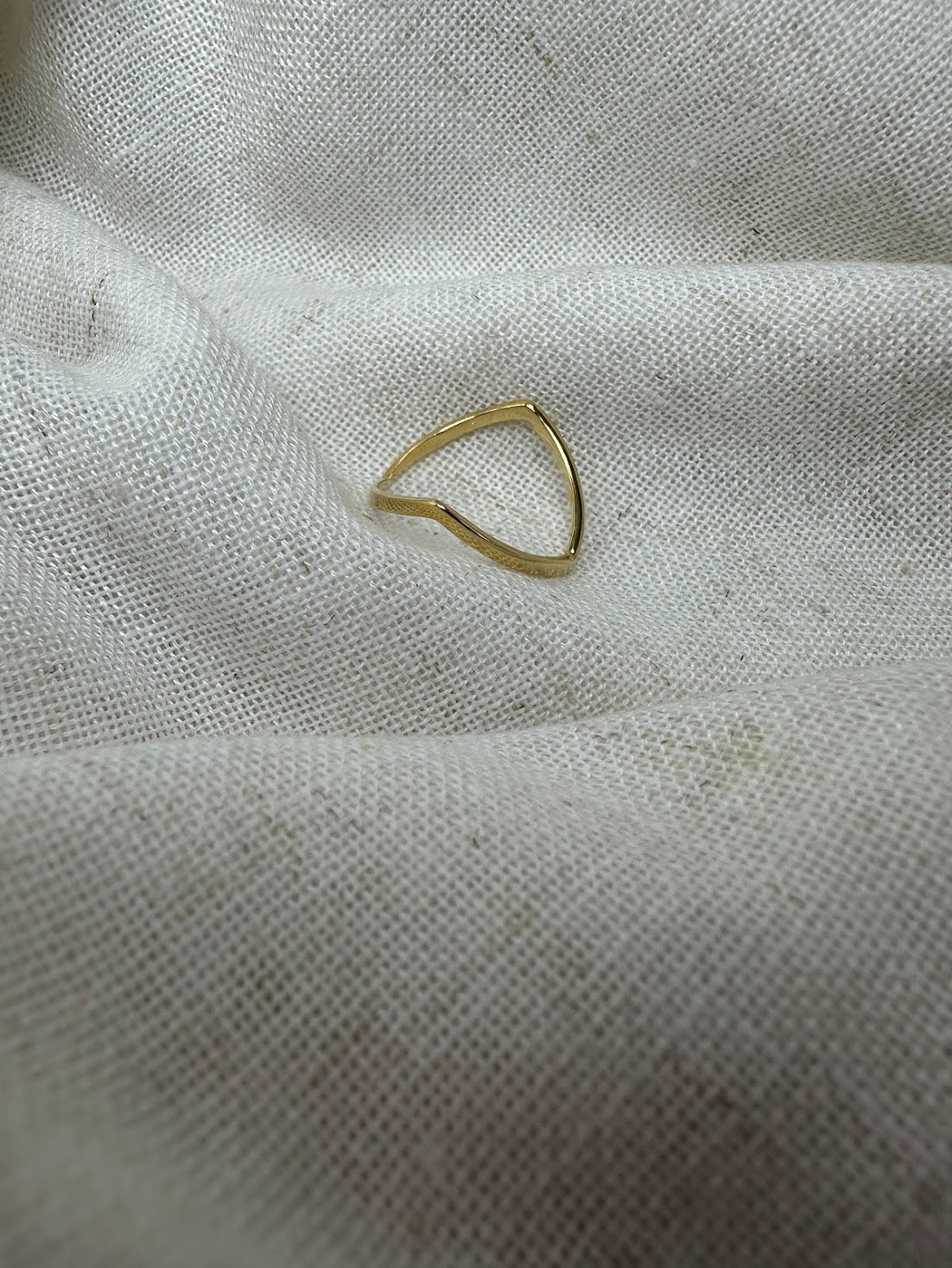 Livia Open Triangle Ring