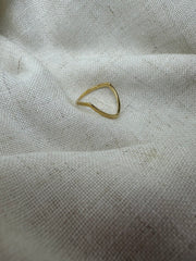 Livia Open Triangle Ring