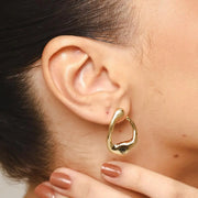 Reese Open Oval Earrings